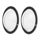 thumbnail image 3 of 2 Protectores De Lente Doble, Funda De Goma Negra Para Cámara Deportiva Insta 360 One X2, 3 of 5
