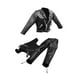 thumbnail image 3 of Traje De Chaqueta De Cuero PU 1/6, Traje Moderno Para Accesorios De Figuras De Acción De 12 Pulgadas, 3 of 5