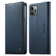 thumbnail image 1 of Funda Billetera de Cuero para [iPhone 11 Pro], Bloqueo RFID, Tarjetas y Soporte Azul, 1 of 5