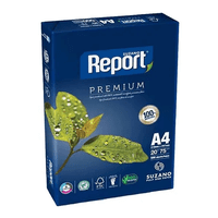 Genérico - Resma A4 De 75 Gr 500 Hojas Blanca Report Premium Color Blanco