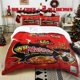thumbnail image 1 of 3pcs Sanyang Turkey Noodles Printed Bedding Set Soft Duvet Cover with 2 Pillowcases All Season Comfort, 1 of 5