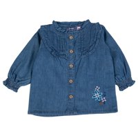 Blusa Bebé Niña Denim Pillin