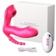 thumbnail image 3 of 1pc Rechargeable Butterfly Vibrator with G-Spot and Clitoral Stimulation - 10 Frequency Vibration and Sucking Modes - Waterproof Silicone Adult Sex Toy, 3 of 4