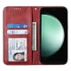 thumbnail image 4 of Funda Flip FOXDOCK para Samsung Galaxy S25 FE , Estilo Billetera con Diseño Rombo, Correa de Mano y Soporte, Uso Diario, 4 of 6