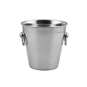 Imahe - Hielera Acero Inox Con Argolla 12 X11 Cm