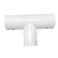 Magideal - Adaptador De Manguera Para Piscina, Conexión En T, Resistente A Fugas, Resistente Al Óxido, Fácil Instalación, Accesorio De Repuesto Para Bomba De Pis