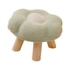 thumbnail image 2 of Sofá reposapiés reposapiés zapatos que cambian la forma de la flor cómodo lindo antideslizante puf pequeño taburete debajo del escritorio para porche Verde, 2 of 5
