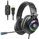 thumbnail image 2 of Auriculares para juegos HP USB PC Sonido envolvente 7.1 iluminación LED RGB, 2 of 2
