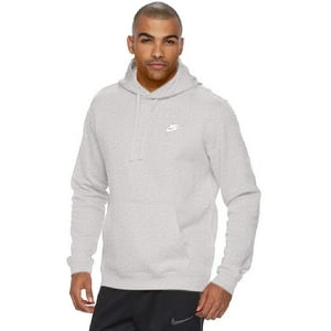 Sudadera Con Capucha Nike Sportswear Club Para Hombre, Gris Claro, L