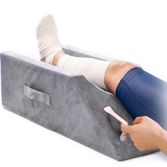 Almohada viscoelástica LightEase para apoyar y elevar las piernas