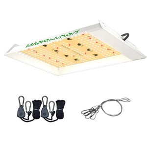 Luz Led De Cultivo Mars Hydro 2024 Ts600 De 100 W Con Cobertura De 2 X 2 Pies