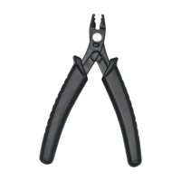 Magideal - Alicates Para Joyería, Alicates De Anillo Dividido, Mango Antideslizante, Alicates Para Manualidades, Alicates Para Prensar Cuentas, Cortador De Alamb