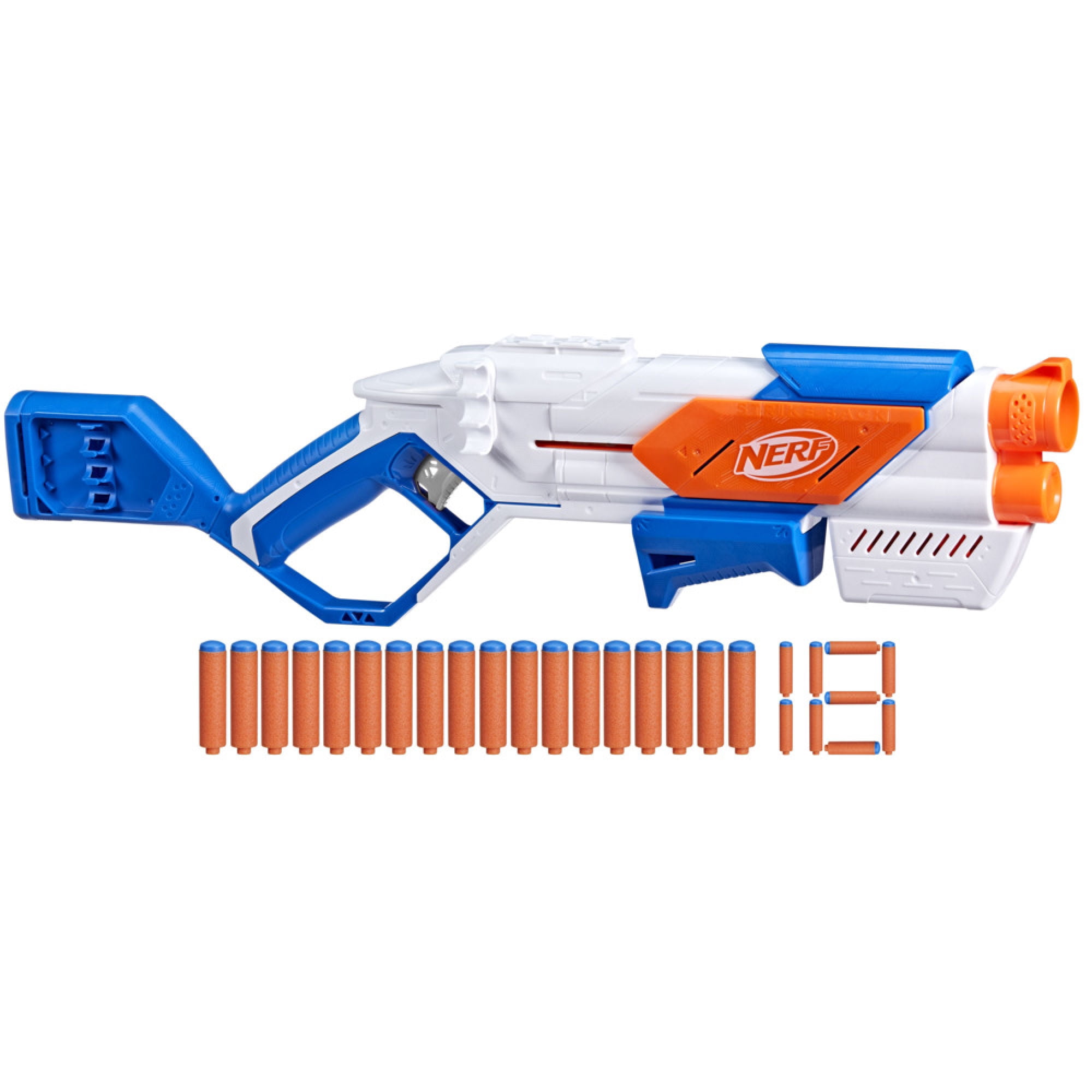 Lanzador Nerf Series Strikeback 18 Dardos Nerf N1