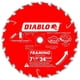 thumbnail image 2 of Disco Sierra Circular Diablo 7 14 Pulg 24 Dientes Tracking, 2 of 3