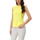 thumbnail image 4 of INSPIRE CHIC Blusas sin mangas para mujer de regreso a clases, blusas de trabajo con volantes y pliegues, tops elegantes, amarillo claro L, 4 of 6