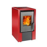 Calefactor A Pellet Amesti Italy 6100 Roja