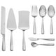 thumbnail image 1 of Juego de utensilios para servir Hudson Essentials, 8 piezas, acero inoxidable, 1 of 3