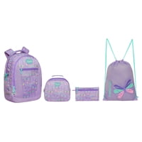 Pack Top Escolar Mujer Mariposa Lila Head
