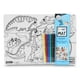 thumbnail image 1 of Pack 2 Tapetes Reutilizables Para Colorear Espacio Dinosaurios Con 6 Lápices +3 Años ¡nuevo En Chile!, 1 of 5