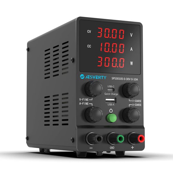 Fuente de Alimentación DC Jesverty 0-32V 0-10A Ajustable SPS-3010S