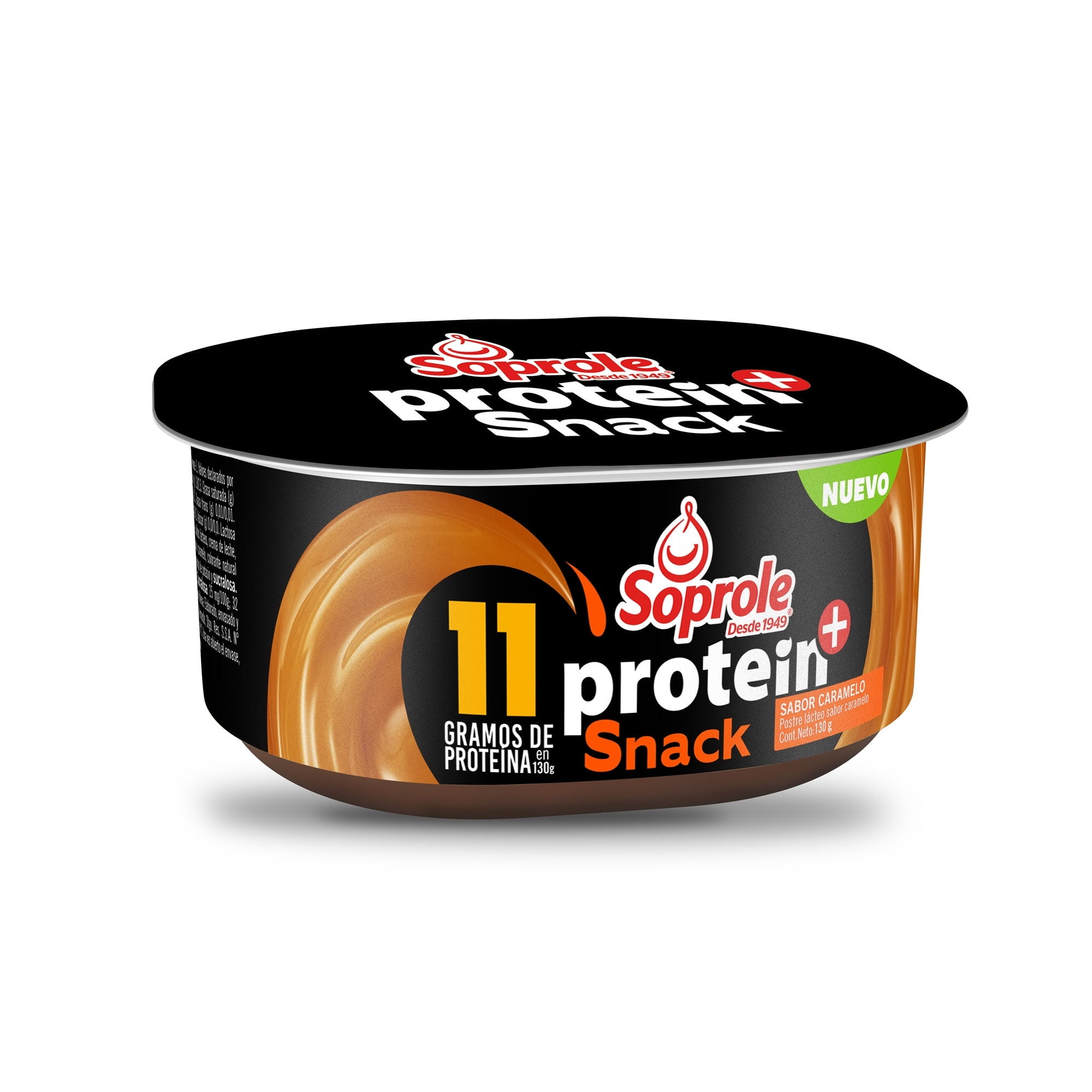 Postre Protein+ Snack Caramelo 130 g Soprole