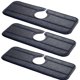 thumbnail image 1 of Fibra Cocina Grifo Almohadilla Absorbente Grifo Splash Catcher Negro 3 Piezas, 1 of 5