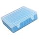 thumbnail image 5 of Caja de almacenamiento de joyería transparente, estuche de almacenamiento de joyería, 30 compartimentos, práctico con tapa, contenedor de cuentas para Azul, 5 of 5