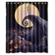 thumbnail image 1 of Cortina de ducha de calabaza de Pascua de Sailor Moon, juego de cortina de baño con ganchos, tamaño 60 x 72 pulgadas, 1 of 3