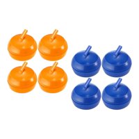 Magideal - 8 Piezas Juego De De Mesa Pucks Portátiles Interactivos Deslizantes Función Pp Adecuado Para Niños Adultos Familia Viajes Camping Oficina