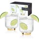 thumbnail image 1 of Vasos Lowball Viski 355 ml Pack de 2 con Base Dorada, 1 of 9