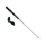 Ioensy - Entrenador De Golf Swing Ayuda De Entrenamiento Portátil No Slip Para La Fuerza De Equilibrio De Velocidad Banda Verde Negro