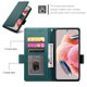 thumbnail image 4 of For Google Pixel 10a Funda Tipo Billetera con Tapa y Tarjetero, Cubierta de Cuero PU con Hebilla Lateral Magnética Esmerilada para Mujeres y Hombres, Verde Oscuro, For Google Pixel 10a, 4 of 7