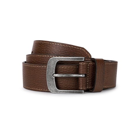 Cardinale - Cinturón Cuero Hombre Cint-Cc02 Cafe 90