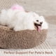 thumbnail image 2 of La cama ortopédica para perros mantiene un cómodo abrazador de rosquillas redondo, 2 of 7