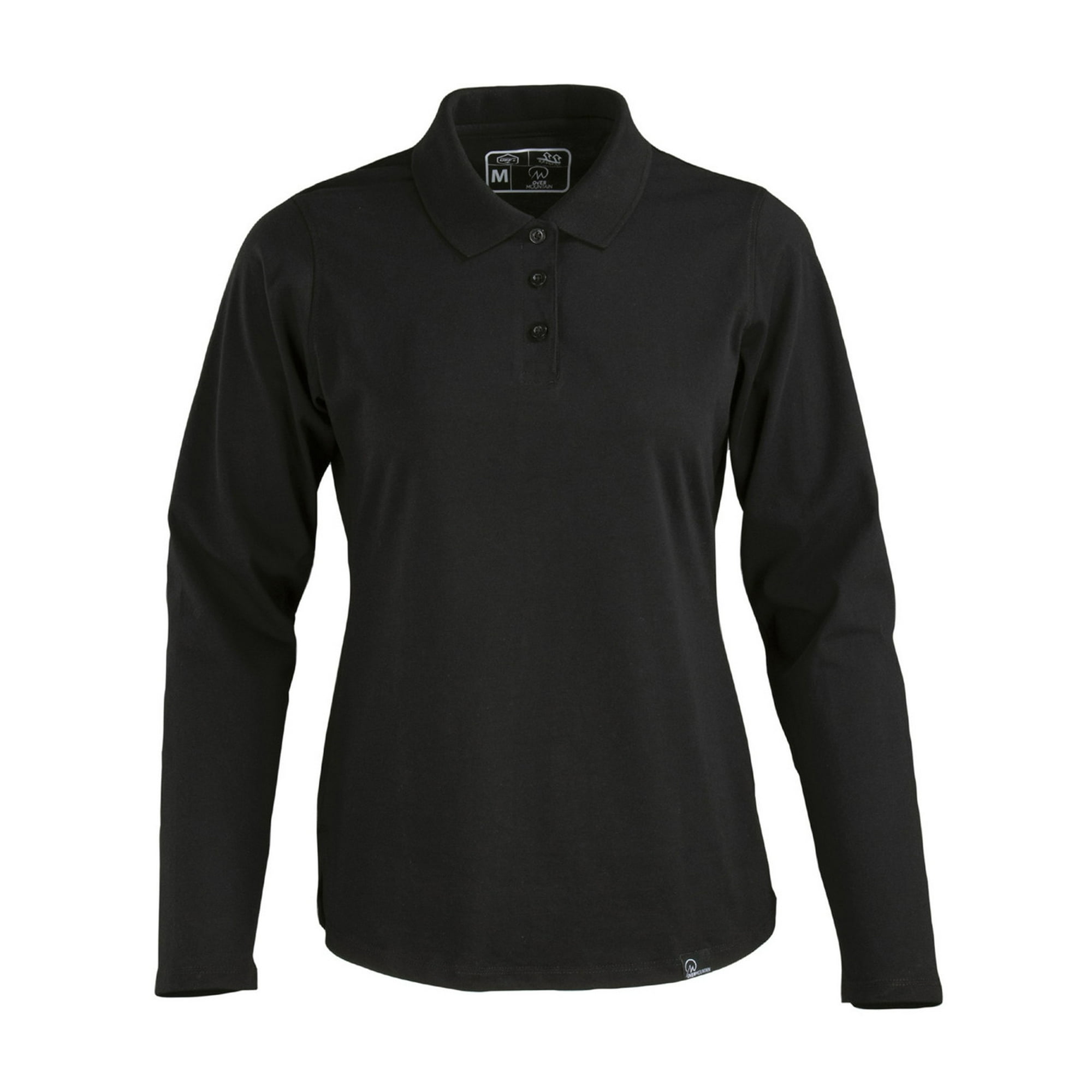 T-world - Polera Polo Dryfresh Smooth® 60% Algodón M/l Mujer Negro