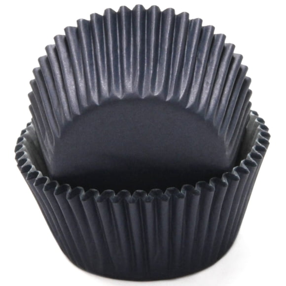 Capas de papel para cupcakes Chef Craft 50 unidades color azul oscuro