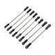 thumbnail image 5 of 8 Piezas De Varilla De Enlace De Chasis Profesional RC Para Yk4106 1/10 RC DIY Negro, 5 of 5