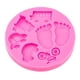 thumbnail image 1 of Molde De Silicona Molde Carritos Bici Molde Fondant Pies Bus, 1 of 2