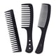 thumbnail image 1 of Peine desenredante de dientes anchos de 3 piezas, peine desenredante, peine de fibra de carbono, peine de corte, peine antiestático, resistente al calor, para mujeres, cabello largo, liso y rizado, ne, 1 of 5
