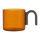 thumbnail image 5 of Taza De Té De Leche Con Asa Resistencia Al Calor Para Oficina Flor Té Cereal Naranja, 5 of 5