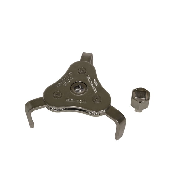 Llave Lisle 63850 de 3 mordazas de 58-110 mm con adaptador para filtros