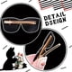 thumbnail image 3 of 3pc Dog Glasses Headwear Pet Hair Clip Dog Bowknot Dog Hairpins Dog Glasses Small Dog Hair Accessories For Dogs, 3 of 4