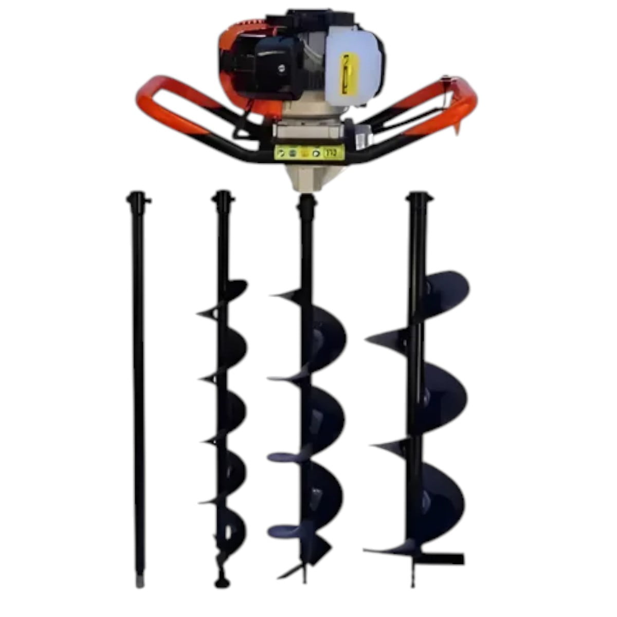 Erux - Ahoyador Barreno +3 Brocas + Extensión Licencia Japonés 52cc