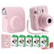 thumbnail image 1 of Cámara Instax Mini Fujifilm 13 Rosa – Paquete de 100 láminas, 1 of 8