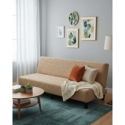 Todo Para El Hogar - Funda De Futón Texturizado Resiste Y Duradero