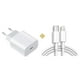 thumbnail image 1 of Cargador Compatible Apple 20w iPhone Carga Rápida Lightning, 1 of 2