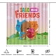 thumbnail image 2 of Set de Cortina de Ducha y Alfombras Desmarcar Sago Mini Friends 4 Piezas, 2 of 6