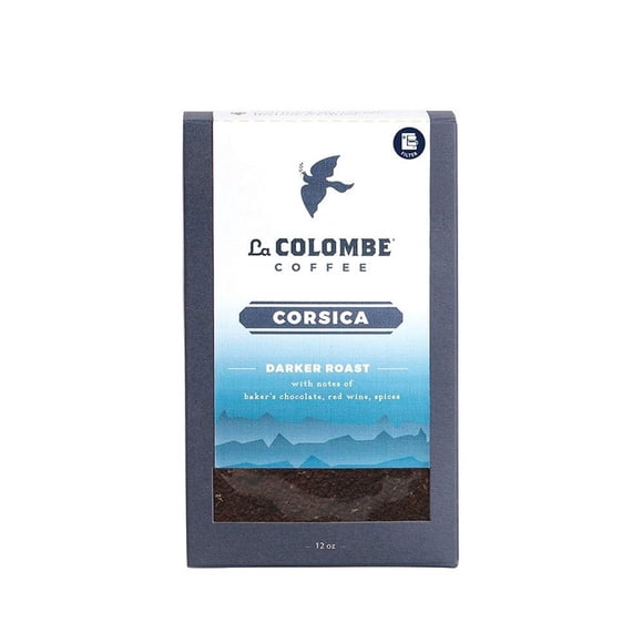Café La Colombe Corsica, tostado oscuro, molido, 340 ml (paquete de 1)