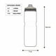 thumbnail image 4 of Botella Breakaway Wave 700ml Ivory silver, 4 of 5