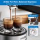 thumbnail image 2 of XIXUBX Máquina de espresso de 20 bar con espumador de leche y pantalla táctil, 2 of 3
